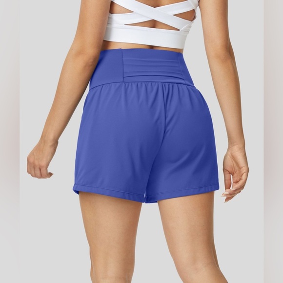 Halara Super High Waisted Back Pocket & Side Hidden Pocket Yoga Shorts| NEW/NWOT - Picture 2 of 11